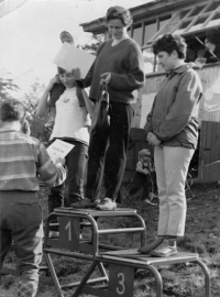 Witness as a winner of a sports competition in 1969