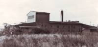 General view of the bakery in Dolní Benešov at the end of the 1980s