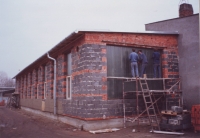 Extension of the bakery in Dolní Benešov in the 1990s