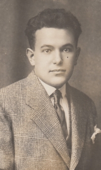 Father of the witness František Chládek in his youth, 1920s-1930s