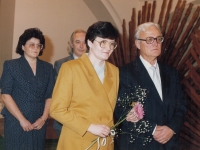 Nuri and Helena Sallaku / wedding / Prague / 1991