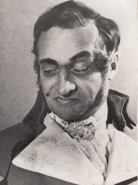 Grandfather Zdeněk Podlipný, actor and founder of the Silesian National Theatre in Opava in 1945