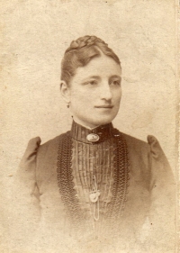 Grandmother of Štěpán Faber - Albína Faberová