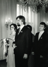 Wedding with Daniel Ženatý, 1978