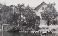 Marie Lukešová's birthplace in Chmelná near Pelhřimov