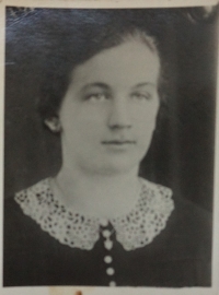 Jan Chloupek's mother Marie Chloupková, nee Nekulová