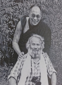 Josef Ptacek with the Dalai Lama (1991)