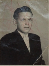 Jan Chloupek at the age of fifteen