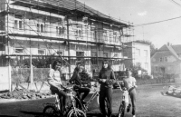 Renovation of the building of the Local National Committee in Slavkov, probably in the 1980s