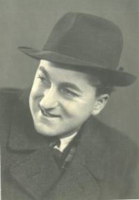 Blahomír Basař Sr., father of the witness, around 1950