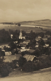 Bystřec in the 1960s