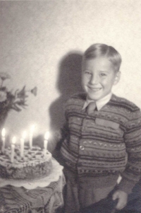 Ivo Dostál 5 years old, 1952