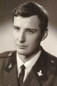 Ivo Dostál, graduation photo, 1967