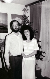 Ivo Dostal with his wife Pavla, 1979