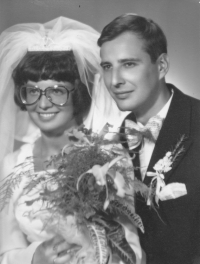 Ivo and Pavla Dostálovi, wedding photo