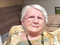 Ludmila Pavlovská in a home for the elderly in Šternberk, April 2024