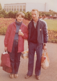 The Matějkas on a trip, 1980s