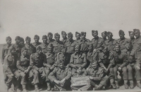 Maximillian Kornfeld alias Milos Kolsky in Svoboda's Army (bottom row, second from left), Buzuluk