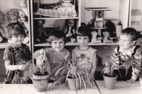 Larisa Odarenko in kindergarten 