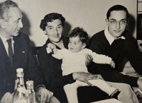 Witness´s parents, cousin Orit and Thomas Kolsky,1956