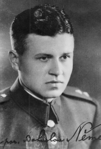 Colonel Bohuslav Němec, cousin of the witness´s father, commander of the 1st Steamboat Squadron from the Soviet Union, airdrop in September 1941, executed on 7 May 1942 in Mauthausen, ca. 1938