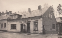 Urban's Butcher's and Restaurant, Králíky, 1930s