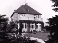 Demolished villa in Prague's Hanspaulka district where Michal Wagner grew up