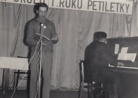 Agricultural show, JZD (Unified Agriculture cooperative) Bystřec, 1965