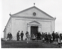 The former Czech Evangelical Church in Michalovka in Volhynia