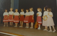 From the chronicle of the folklore ensemble Stázka, founded by Vlasta Kuboušková in 1993