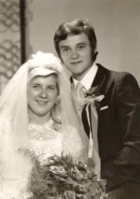 1977 Pavel Záleský Wedding photo