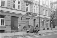 1988, visiting Munich, friend Jirka