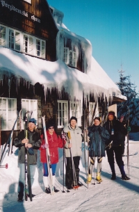 2012, stay in the Jizera Mountains (Jiří Prokop in the middle)