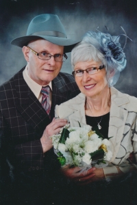 Golden Wedding, Rudolf Kulka and his wife, 2019