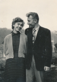 Jaroslava and Miroslav Nepodal, ca. 1960