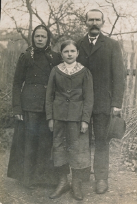 Minařík family, Předmíř, ancestors of Miroslav Nepodal on his mother's side, ca. 1918