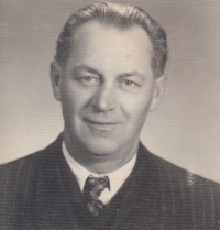 Witness's father Václav Řídký, 1973