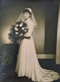 Wedding photograph, 1957