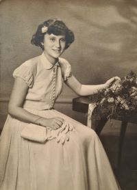 Libuše Kratochvílová in her youth