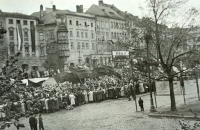 May Day parade in Jihlava