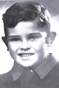 Josef Nedomlel in his childhood