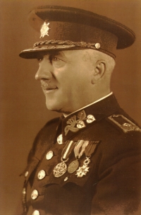 Legionnaire Miloslav Fassati, grandfather of Tomáš Fassati, 1937