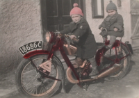 Alois Dostál and his sister Marie Dostálová in 1937
