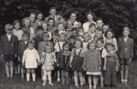 Baptist congregation in Vikýřovice - historical photo