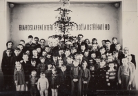 Baptist congregation in Vikýřovice - historical photo