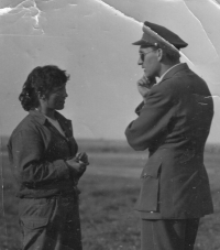 At the Aviation Day in Prostějov, 1962