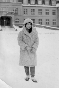 In the sanatorium in Jetřichovice, 1963