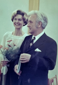 Wedding of Vlastimila Peškova with Dalibor Pešek, 1979