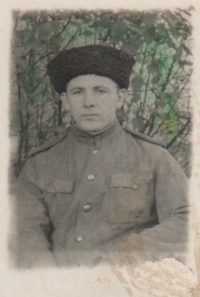 Father Vladimír Stehlík in the 1st Czechoslovak Army Corps in 1944