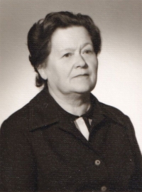 Witness's mother Marta Pavlisová, née Bočková